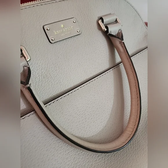 Kate Spade Grove Street Carli Leather Crossbody Satchel Handbag